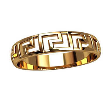 Half Round Vers Women's Rings 14K
